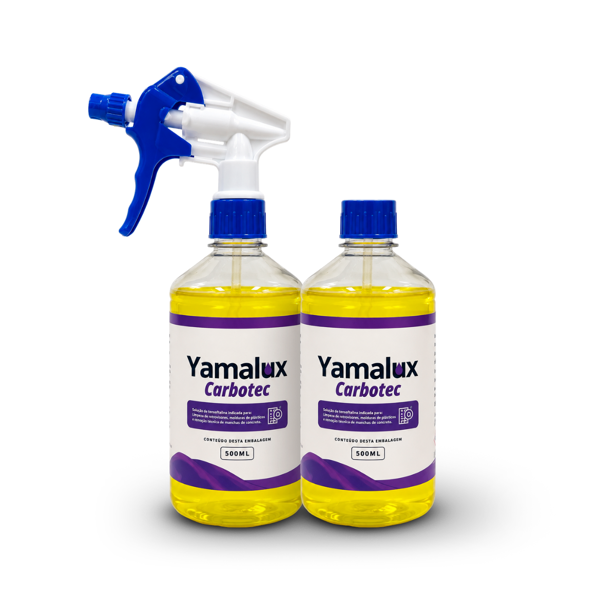Yamalux Carbotec: frascos com borrifador